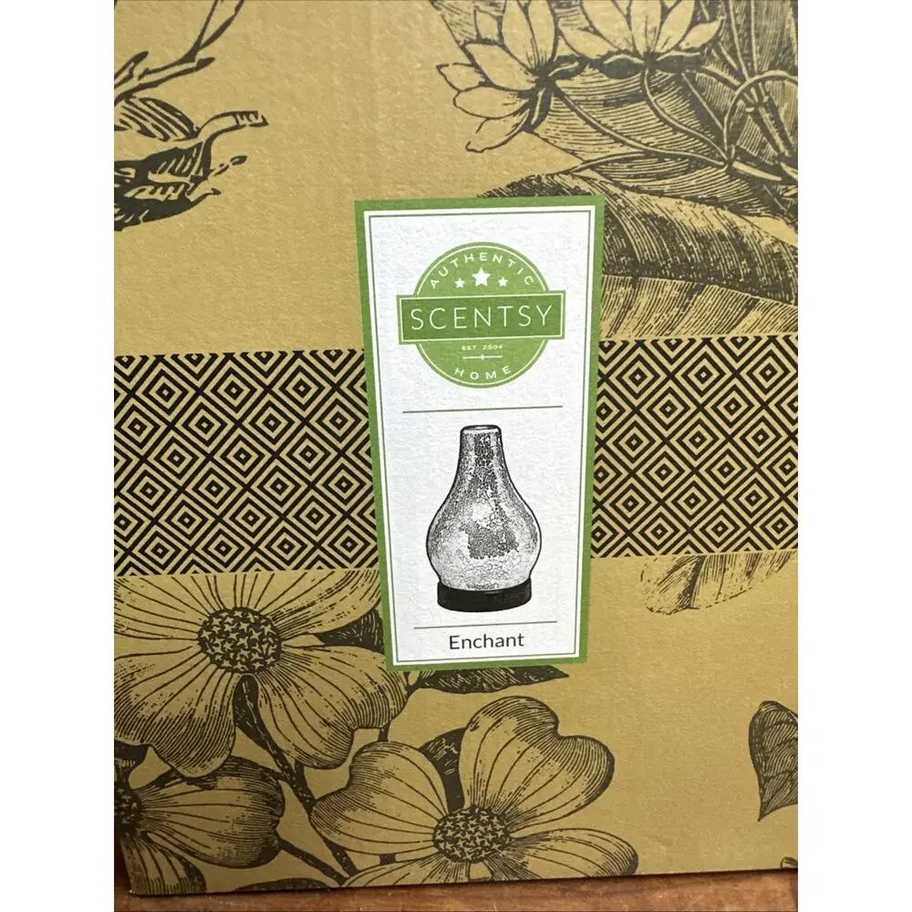Scentsy Home Enchant Diffuser Shade Only Globe Mosaic Iridescent Shade In Box